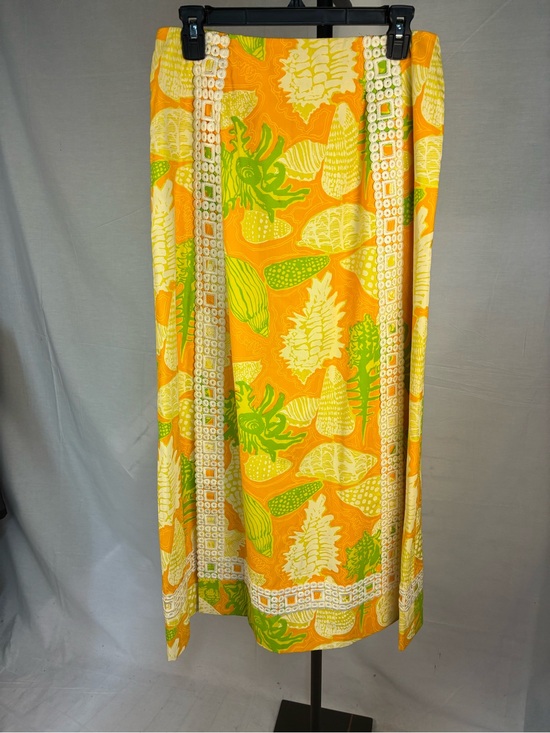 Lilly Pulitzer Dresses & Skirts - Stunning Vintage The Lilly Pulitzer Maxi Skirt Shell Print 14